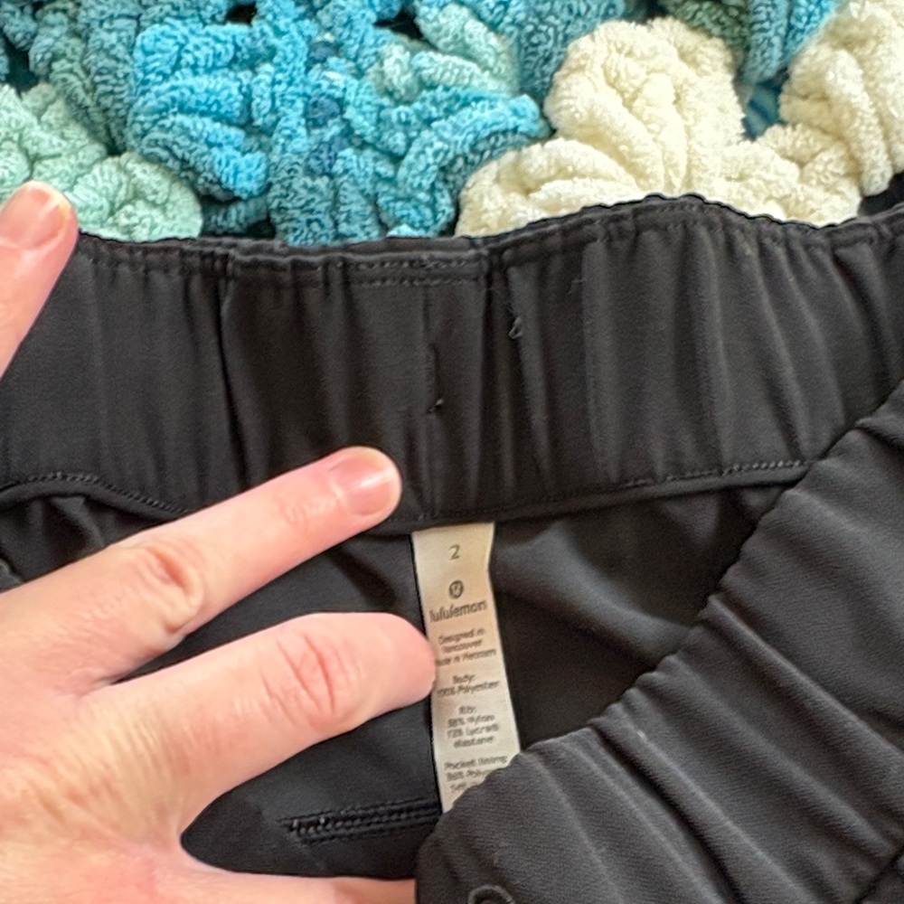 lululemon athletica Black Track Pants & Joggers